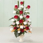 แจกันกุหลาบแดง