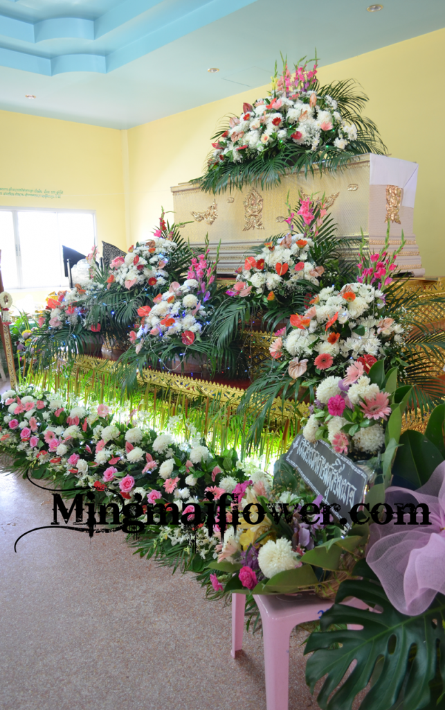 ดอกไม้หน้าศพ หรือจัดดอกไม้เมรุ